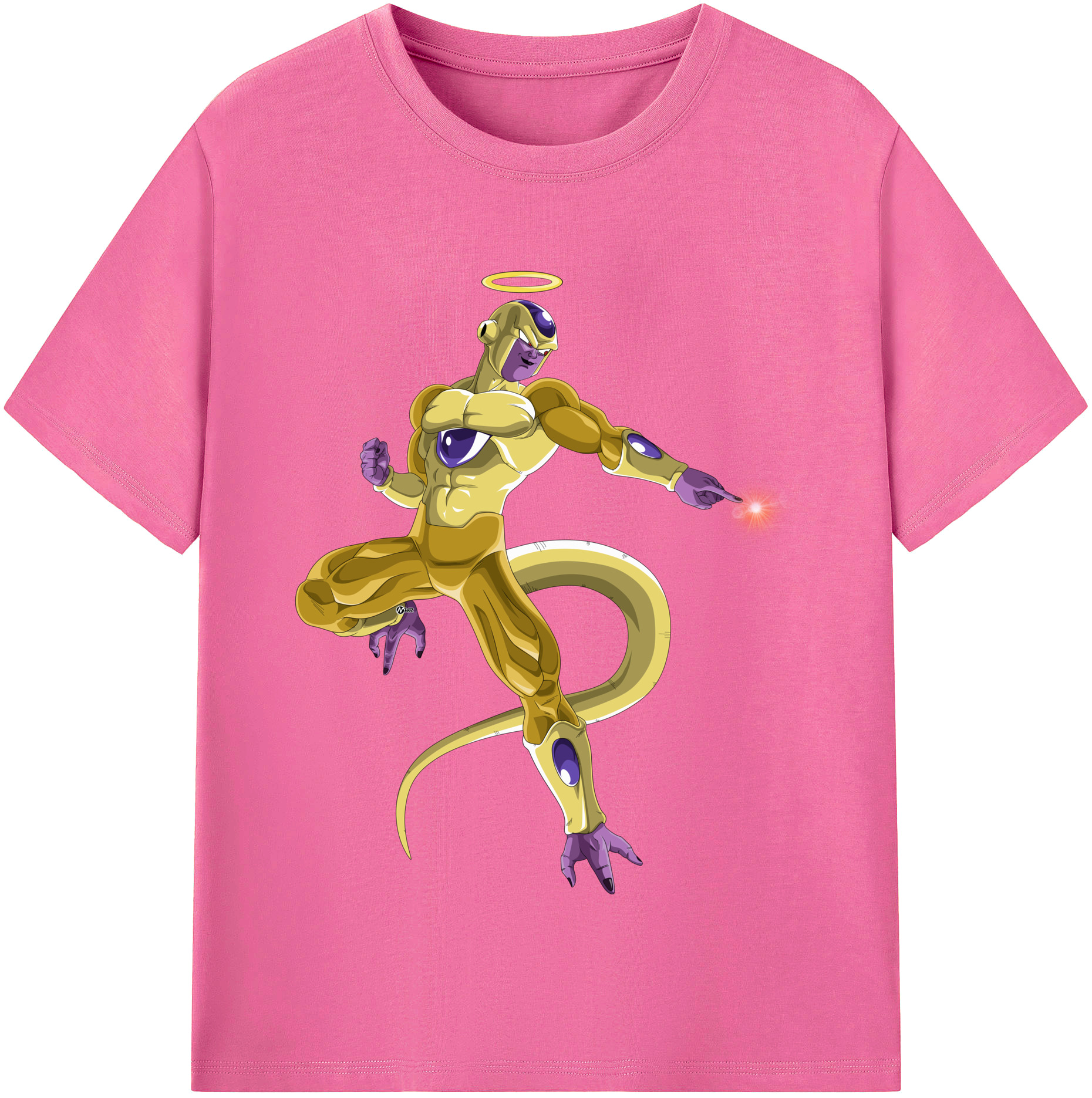 （画像用） ドラゴンボール フリーザ DRAGON BALL Frieza レディースカジュアルプリントTシャツ（綿100％）